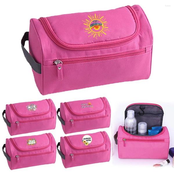 Bolsas cosméticas de viaje impermeable lavado de lavado de maquillaje portátil de almacenamiento bolso de almacenamiento maitresse kits de tocador colgante