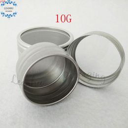 Cosmetische crème aluminium blikjes, 10G Solid Perfume Verpakking Jar Sample CANS, Persoonlijke verzorging Kleine verpakking ContainerHigh Qualteity
