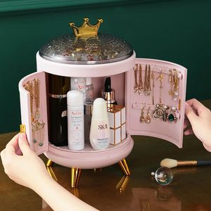 Cosmetische Organizer Make-up Opbergdoos Make-up Huidverzorging Houder Sieraden Tas Cosmetica Organizer Plastic Container Voor Badkamer Kaptafel Thuis 231102