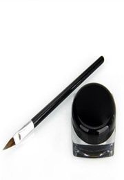 Crayon à œil imperméable cosmétique maquillage eye-liner noir eyeliner ombre gel maquillage pinceau noir maquiagem 7008622