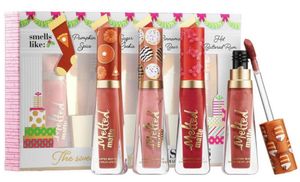 Cosmetica Zoete geur van Kerstmis Mini gesmolten vloeistof Vloeibare lippenstiftset 4-delige doosset snel 8630895