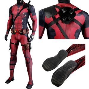 Cosplay adulte hommes carnaval Halloween Costume film DP piscine garçon Cosplay tenue Costume rouge avec accessoires