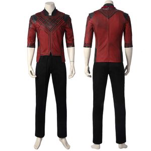 Costume de Cosplay de super-héros pour hommes adultes, vêtements de combat Shang Qi, tenue de fête d'halloween, accessoires complets