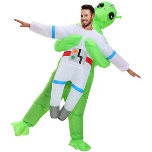 Cosplay Anime Alien Iatable Costumes astronaute Costume robe effrayant pourim Halloween fête Costumes drôles pour adulte