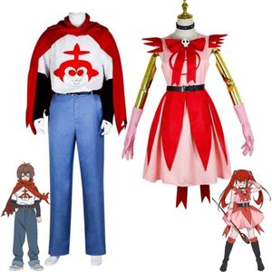 Cosplay Anime anarchie Otaku héros fille magique Mahou Shoujo destructeurs Cosplay Costume rouge Combat uniforme Hallowen Costume