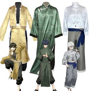 Cosplay Anime Blue Lock Bachira Isagi Yoichi Cosplay Chinese Oude Kung Fu Tang Pak Halloween Kostuum Gift Outfit