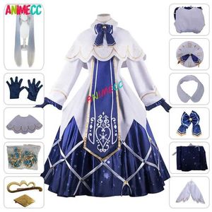 cosplay Anime Costumes ANIMECC Miku jeu de rôle 2021 neige Miku perruque fille Kai Lolita robe Halloween fête de noël ensemble complet pour femmes fillesC24321