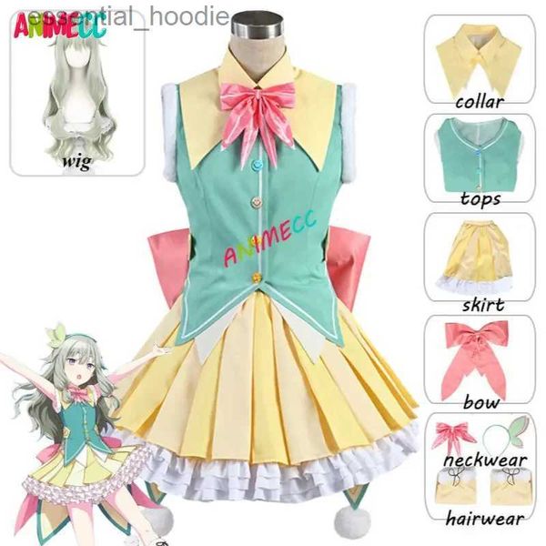 cosplay Disfraces de anime Proyecto ANIMECC Sekai Color Stage Kusanagi Nene Juego de rol Peluca Carnaval Halloween Fiesta de Navidad SetC24321