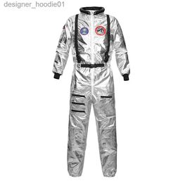 cosplay Anime-kostuums Astronauten werken voor mannen.Astronauten rollenspel-jumpsuits voor volwassen ruimte HalloweenC24320