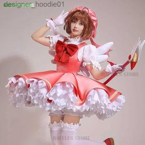 cosplay Disfraces de anime Personaje de dibujos animados Sakura Personaje de dibujos animados Juego de rol C24320