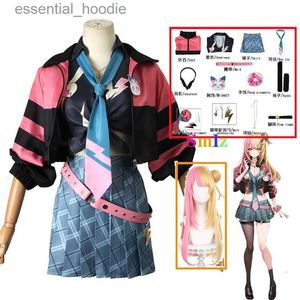 Cosplay Anime Costumes Kotoka Torahime jeu de rôle animation virtuelle cool ensemble à Vtuber fille veste ski accessoires luxe personnage setC24321