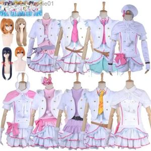 Cosplay Anime Costumes Loves Love s Snow Halal Kotori Minami Nico Yaza Rin Hoshizora jeu de rôle perruque hiver robe Lolita SetC24320
