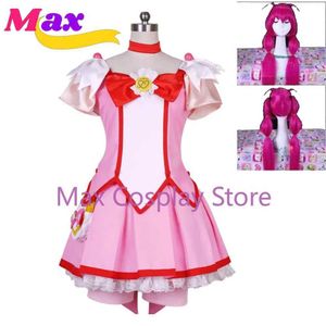 cosplay Anime Kostuums Max Meisjes Glitter Force Glitter Cure Happy Dress Rollenspel om Aangepaste Halloween te animeren Plus SizeC24321