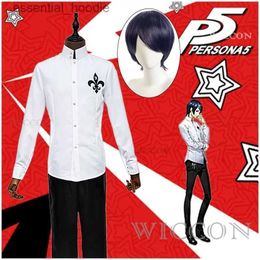 cosplay Disfraces de anime Conjunto de personajes PR5 5 cos Yusuke Kitaga Anime Juego de rol masculino Moda de alta calidad Viene con un conjunto completo de top y pantalonesC24321