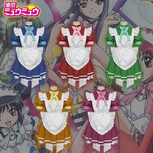 cosplay Disfraces de anime Tokyo Mew Momomiya Ichigo vestido de sirvienta Midorika Retasu juego de rol Ropa japonesa café Lolita lti styleC24321