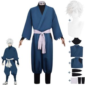 Cosplay Anime Gabimaru Hell S Paradise Jigoku Raku Jigokuraku Hells Cosplay Costume perruque samouraï Ninja uniforme Costume d'halloween