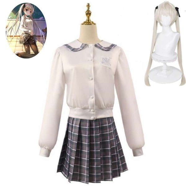 Cosplay Anime Kasugano Sora Yosuga Geen In Eenzaamheid Waar We Zijn Het Minst Alleen Cosplay Kostuum Pruik School Sailor Jk Uniform Pak