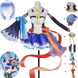 Cosplay Anime Rem Re Life dans un monde différent de zéro Kara Himeru Isekai Seikatsu Costume de Cosplay perruque Hallowen idole Costume de femme Sexy