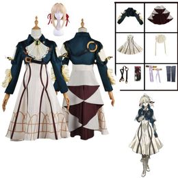 cosplay Anime Violet Evergarden Cosplay Costume de haute qualité princesse robe de chambre Halloween carnaval jupe de bal pour Womancosplay