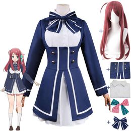 Cosplay Anime Zombieland Zombie Land Saga Minamoto Sakura Cosplay Kostuum Pruik Leuke Lolita Jurk Schooluniform Halloween Rollenspel Pak