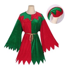 Cosplay Kerstkostuum Dames Designer Mode Klassiek Cosplay Kostuum Middeleeuws Kerstfeest Themakostuum Jurk Toneelkostuum