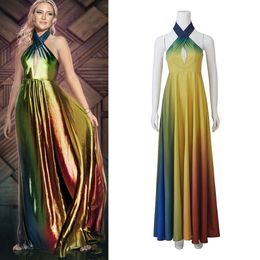 Cosplay Cosplay film verre oignon: un couteau mystère Kate Hudson Cosplay Costume femmes licou couleur changeante robe Halloween fête vêtementsCosplay