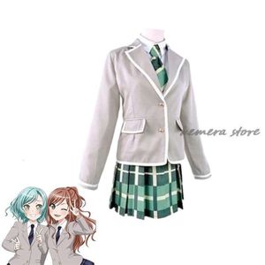 Costumes de Cosplay unisexe, Anime Cos Bang Dream Afterglow, tenue d'halloween et de noël, uniforme de fête de rôle, nouvelle peau