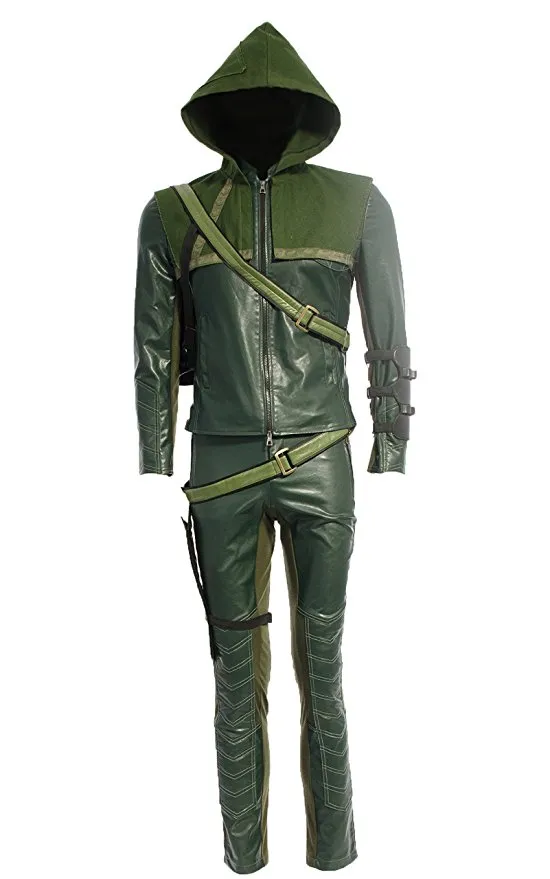 Cosplay Disfraz Arrow Man Oliver Queen Disfraz De Halloween Sudaderas Capucha De € DHgate
