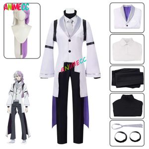 Costume de Cosplay perruque Anime Bungou chiens errants Sigma Trench uniforme Costume Halloween tenue de fête de noël pour hommes cosplay