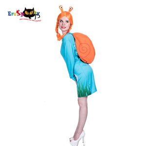 cosplay Eraspooky mignon dessin animé escargot Anime Cosplay femmes Halloween Costume pour adulte carnaval fête drôle déguisement Wigcosplay