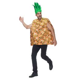 cosplay Eraspooky drôle adulte ananas Costume Halloween fête fruits Ananas Cosplay tenues nourriture combinaison carnaval pourim déguisement cosplay