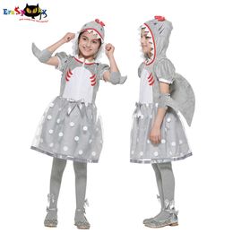 Cosplay Eraspooky Meisje Sweetie Halloween Kostuum Voor Kinderen Nieuwe Collectie 2021 Kind Leuke Haai Fancy Dresscosplay