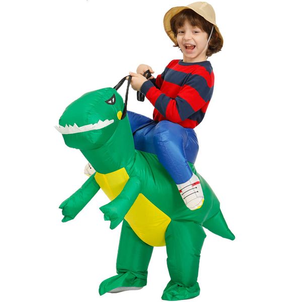 Cosplay Kids Child Iatable Dinosaur Costume Anime Dress Suit Halloween Purim Costumi della festa di Natale per le ragazze dei ragazzi