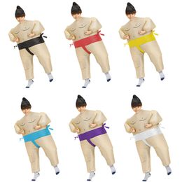 Cosplay Kids Sumo Iatable Kostuums Kerstmis Halloween Purim Cosplay Kostuum Jongens Meisjes Carnaval Feestjurk Pak Kleding