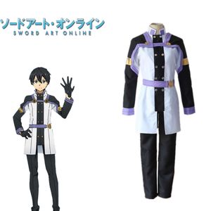 Cosplay Kirigaya Kazuto Cosplay SAO Sword Art Online película Anime japonés ropa Popular trajes disfraz para adultos cosplay