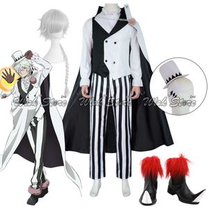 Cosplay Nikolai Gogol Cosplay Costume Bungo Stray Dogs Season Overcoat Cloak Uniform Hat Decay Of The Angel Men Set Halloween Wigs