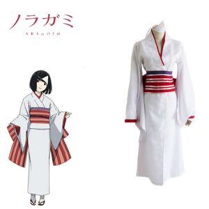 Cosplay Nora Kimono Cosplay Noragami Costume vêtements fantaisie avec ceinture à nœud accessoire de cheveux populaire femmes adultes Costumecosplay