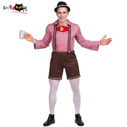 Cosplay Oktoberfest adulte Lederhosen tenue Festival pour hommes carnaval bavarois allemand bière Costume fantaisie dresscosplay