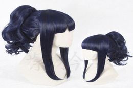 Cosplay Wig Narutos Hinata Blueblack Hair Japanese Anime Party Wigs2941094