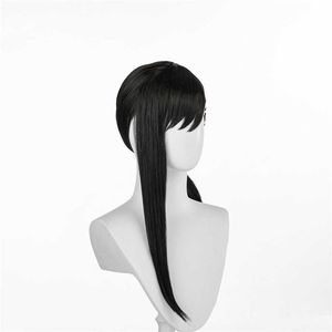 Cosplay Wigs Dongshan Xiaohong Wig Cosplay Cost toute la tronçonneuse à cheveux de Saw Homme Yin et Yang Small Small Ponytail Style