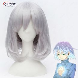 Cosplay perruques Howl's Moving Castle Sophie Hatter court argenté blanc Bob résistant à la chaleur cheveux synthétiques Cosplay Costume perruque casquette 230824