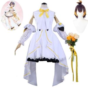 Cosplay youtuber vtuber nijisanji en obsydia petra gurin cosplay kostuum pruik anime frost pinguin st jubileum jurk Halloween pak