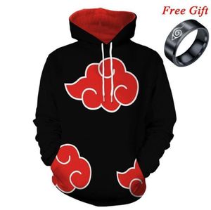 Cossun Classic Sweat à capuche Unisexe Veste décontractée Uchiha Itachi Sweatre Japonais Anime Homme Hoodies12294984