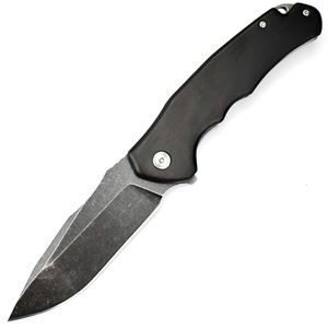 Couteau pliant populaire rentable en acier inoxydable couteau tactique en bois Handle