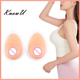 Kostuumaccessoires Kunstmatige siliconen valse borst is geschikt voor borstvergroting en transgenders die een borstamputatie ondergaan