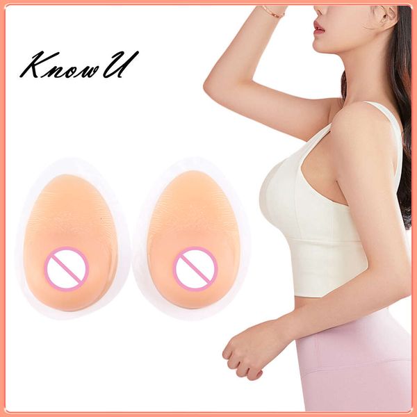 Accessoires de costume La fausse poitrine en silicone artificiel convient à l'augmentation mammaire et aux personnes transgenres subissant une mastectomie