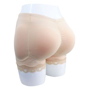 Accessoires de costumes Boyshort pantalons en Silicone pour femmes rehausseur de hanche Shapewear culotte fesses contrôle du ventre culotte rembourrée