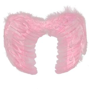 Kostuumaccessoires Fee Veren Vleugels Engel Voor Kinderen Halloweenfeest Wit Zwart Roze Rood Drop Levering Kledingkostuums Cosplay Dhrgb