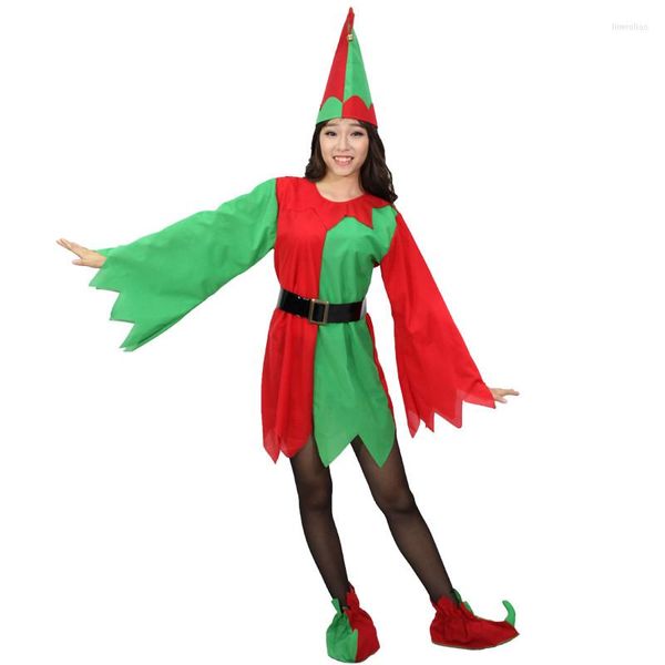 Accessoires de costumes Costumes de Noël drôles pour femmes Vêtements elfe Couple Halloween