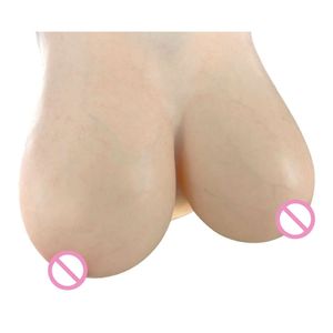 Accessoires de costumes Énorme forme de poitrine en silicone pour seins crossdresser Drag Queen Z Cup Réaliste Faux seins Transgenre Shemale Labyboy